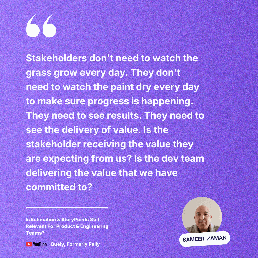 What Metrics Do Stakeholders Actually Need?
