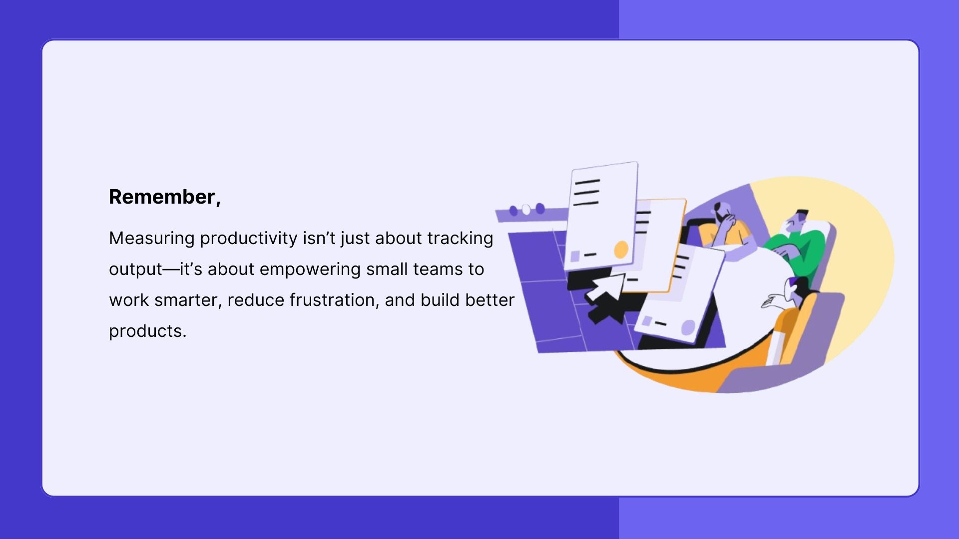 Why Should Small Engineering Teams Measure Productivity?