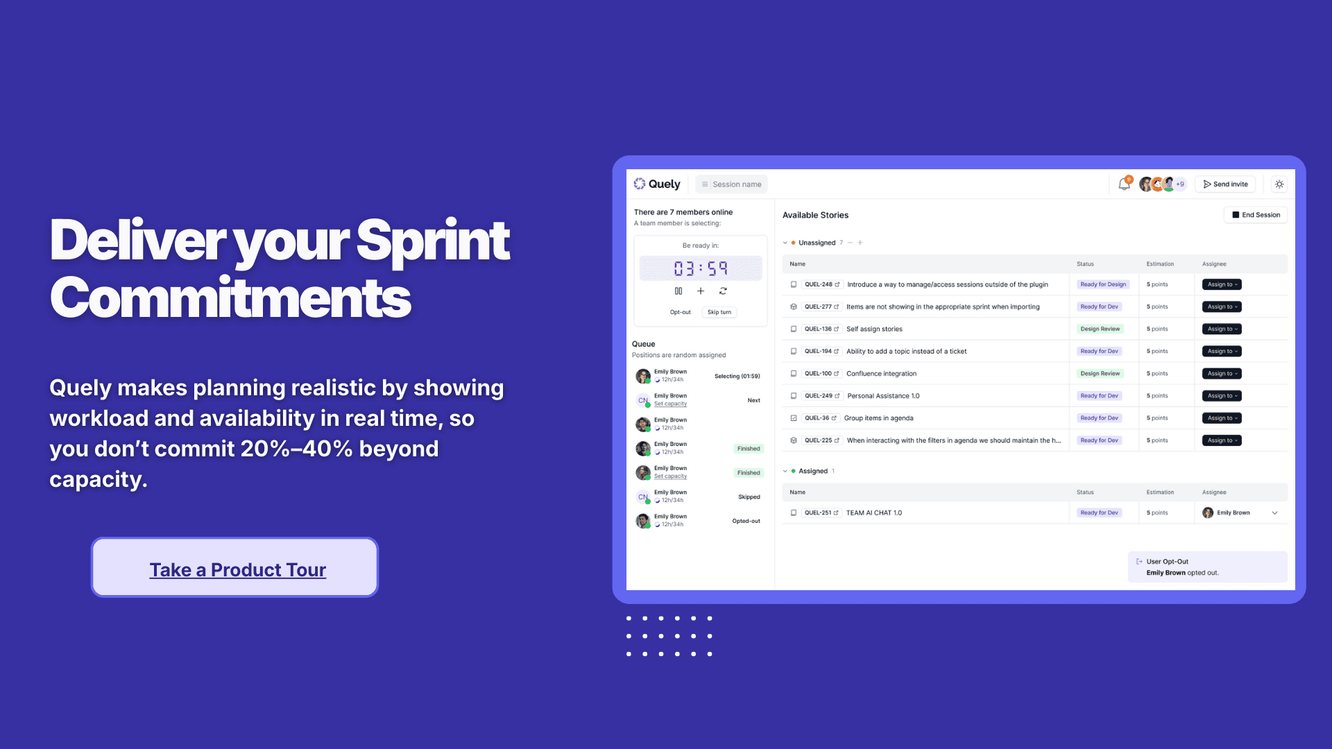 Next Steps: Avoid Sprint Overcommitments with Quely